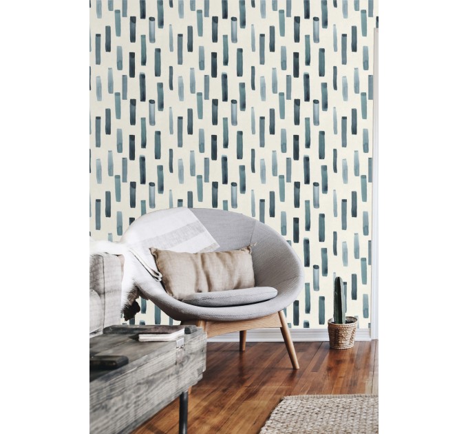 Abstract wallpaper minimalist Peel and stick removable or Traditional wallpaper Scandinavian style