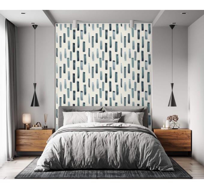 Abstract wallpaper minimalist Peel and stick removable or Traditional wallpaper Scandinavian style