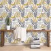 Floral wallpaper meadow wildflowers Peel and stick removable or Traditional non woven wallpaper