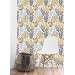 Floral wallpaper meadow wildflowers Peel and stick removable or Traditional non woven wallpaper