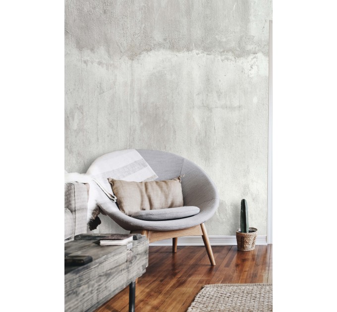 Concrete cement wallpaper mural Peel and stick removable or Traditional distressed texture grunge accent wall