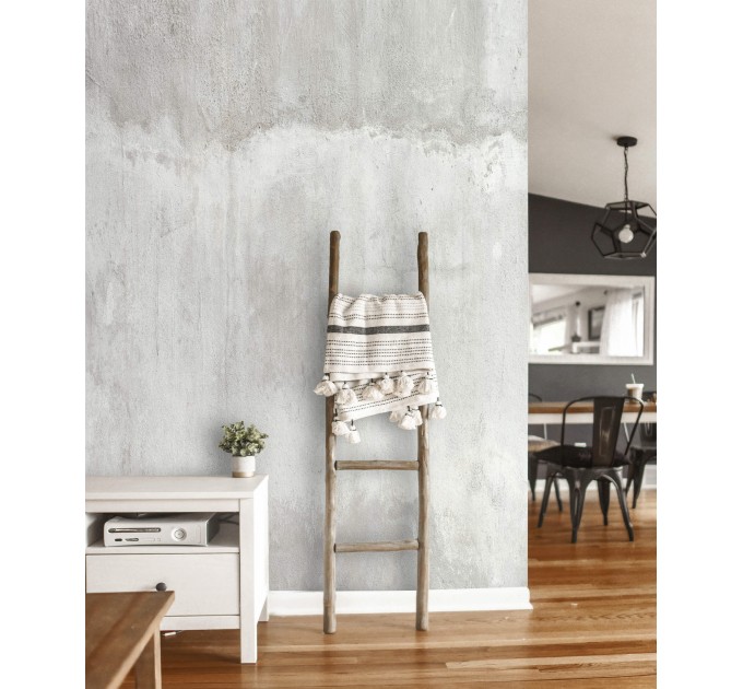 Concrete cement wallpaper mural Peel and stick removable or Traditional distressed texture grunge accent wall