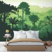 Jungle wallpaper mural for kids room Peel and stick removable or Traditional non woven accent wall