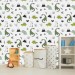 Dinosaur wallpaper kids boys room dino wall paper Peel and stick removable or Traditional wallpaper