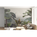 Tropical wallpaper mural Jungle wall paper Peel and stick removable or Traditional accent wall mural