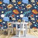 Comics wallpaper kids Boys room bright colorful Peel and stick removable or Traditional teenage wallpaper