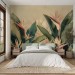 Tropical wallpaper Palm leaves Exotic plants wall mural