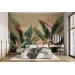 Tropical wallpaper Palm leaves Exotic plants wall mural